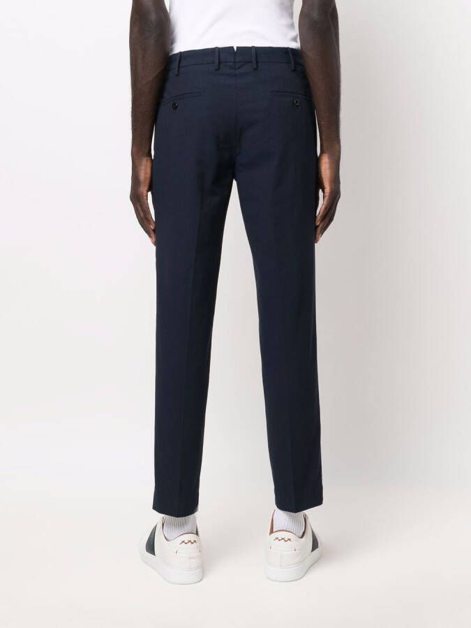 Incotex Straight broek Blauw