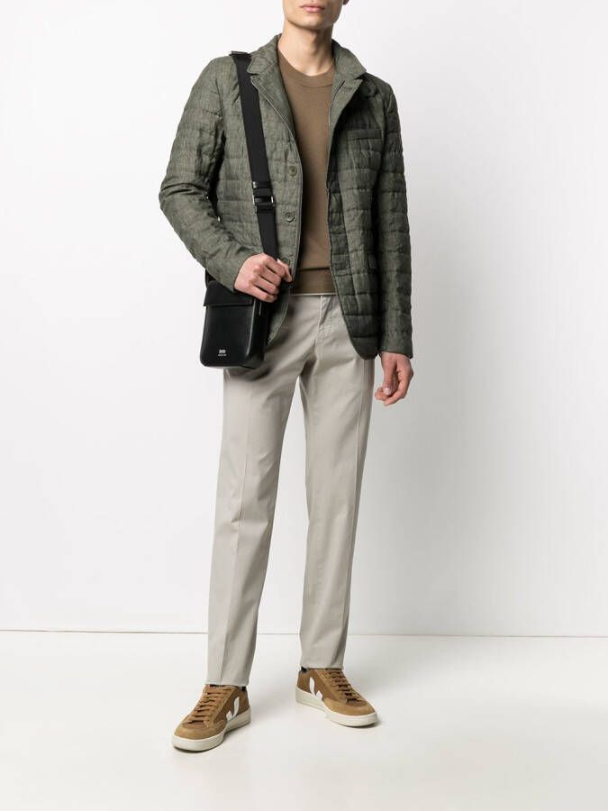 Incotex Straight broek Grijs