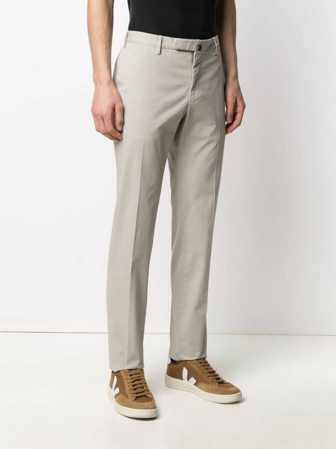 Incotex Straight broek Grijs