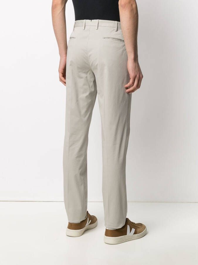 Incotex Straight broek Grijs