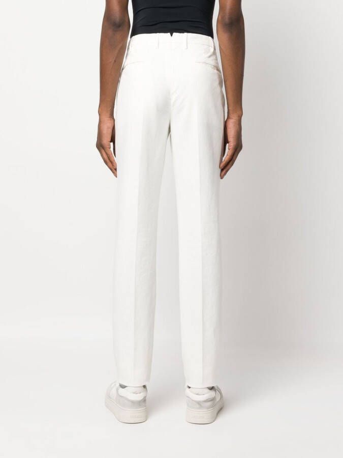 Incotex Straight broek Wit