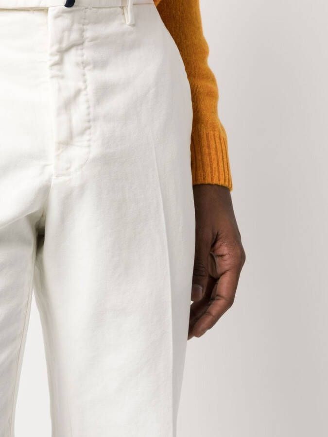 Incotex Straight broek Wit