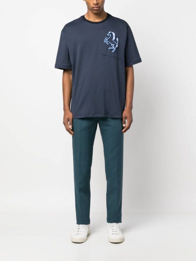 Incotex Straight chino Blauw