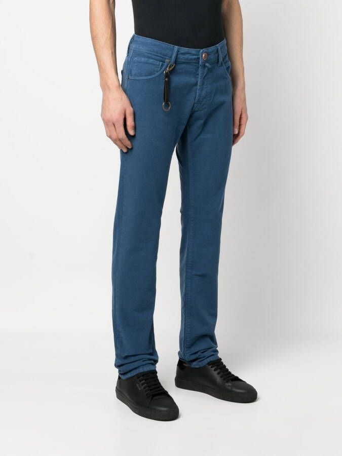 Incotex Straight jeans Blauw