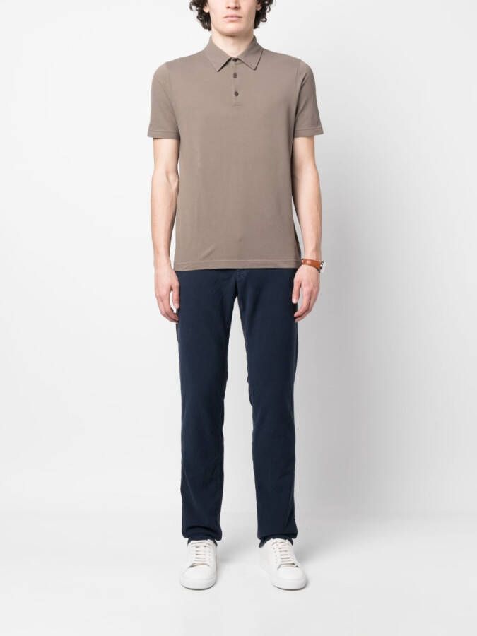 Incotex Straight broek Blauw