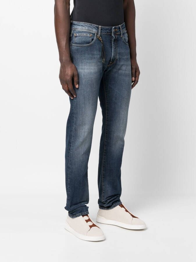 Incotex Straight jeans Blauw