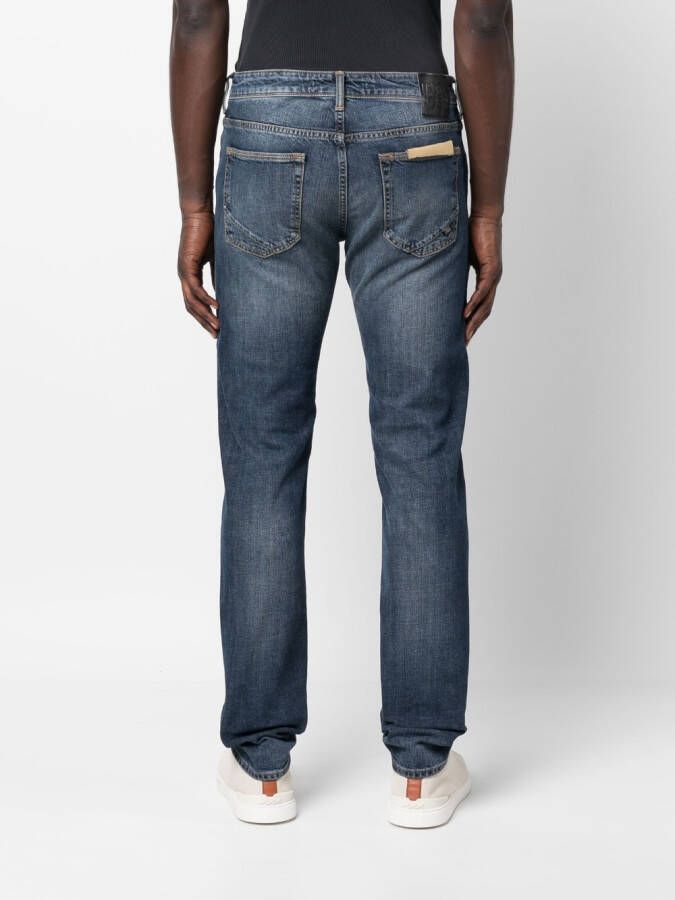 Incotex Straight jeans Blauw