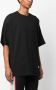 INCOTEX RED X FACETASM T-shirt met streepdetail Zwart - Thumbnail 3