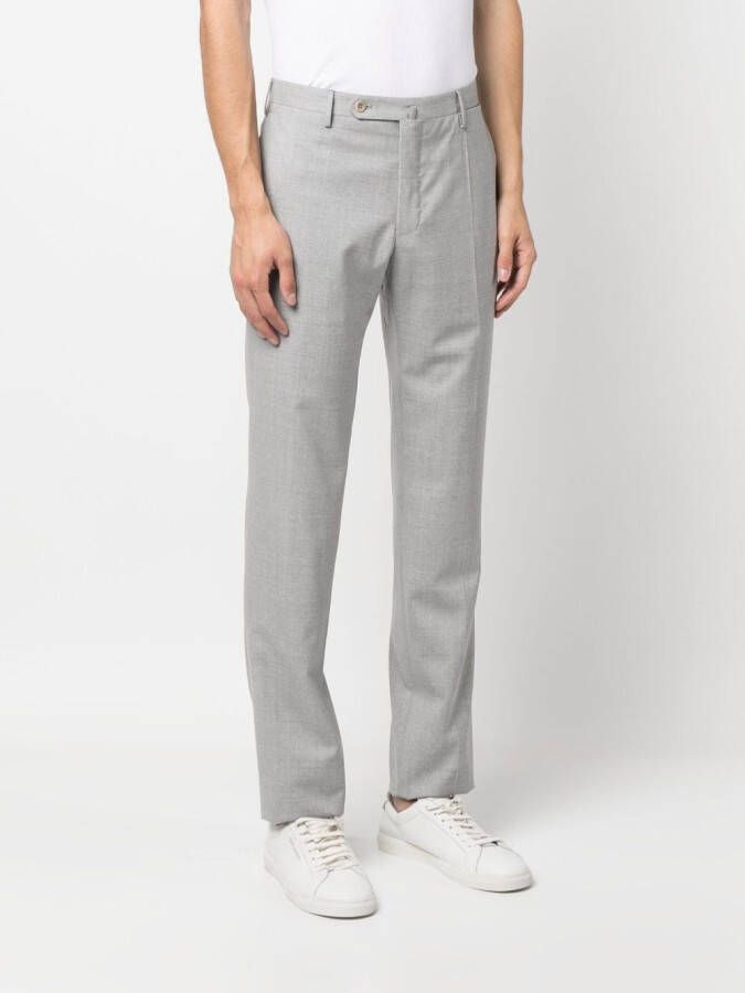 Incotex Wollen pantalon Grijs