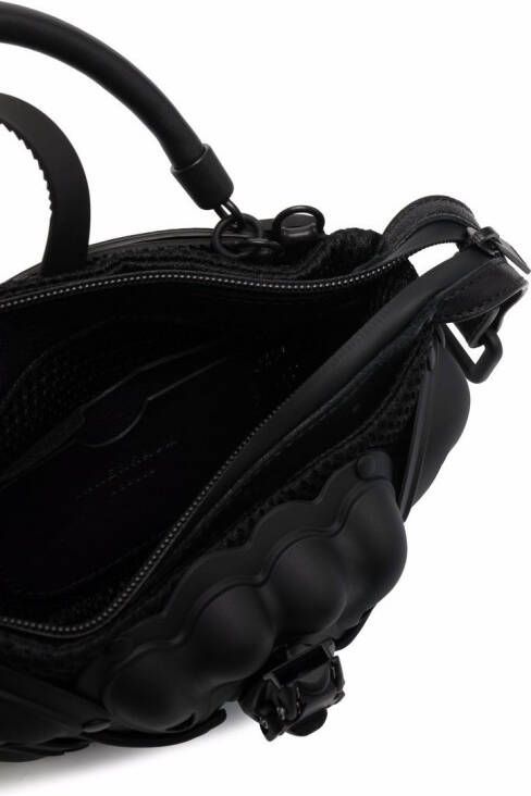 Innerraum Shopper met geometrische vlakken Zwart