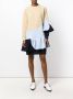 Ioana Ciolacu colour-block frill dress Beige - Thumbnail 2