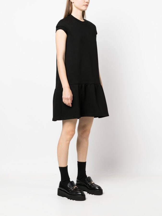 Ioana Ciolacu Mini-jurk met korte mouwen Zwart