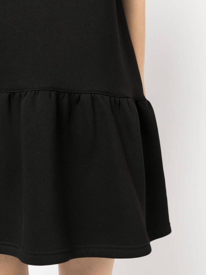 Ioana Ciolacu Mini-jurk met korte mouwen Zwart