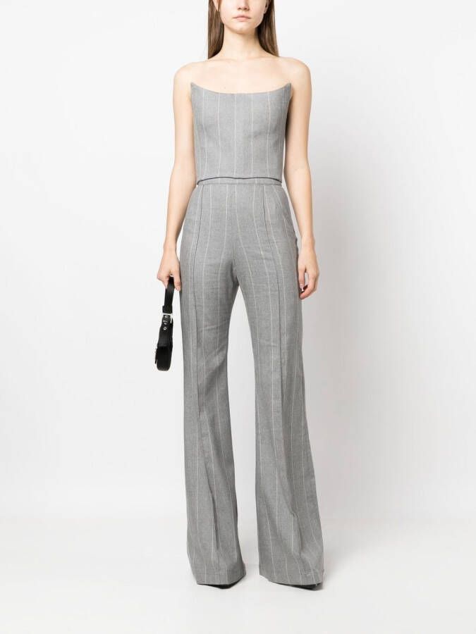 Ioana Ciolacu Off-shoulder top Grijs