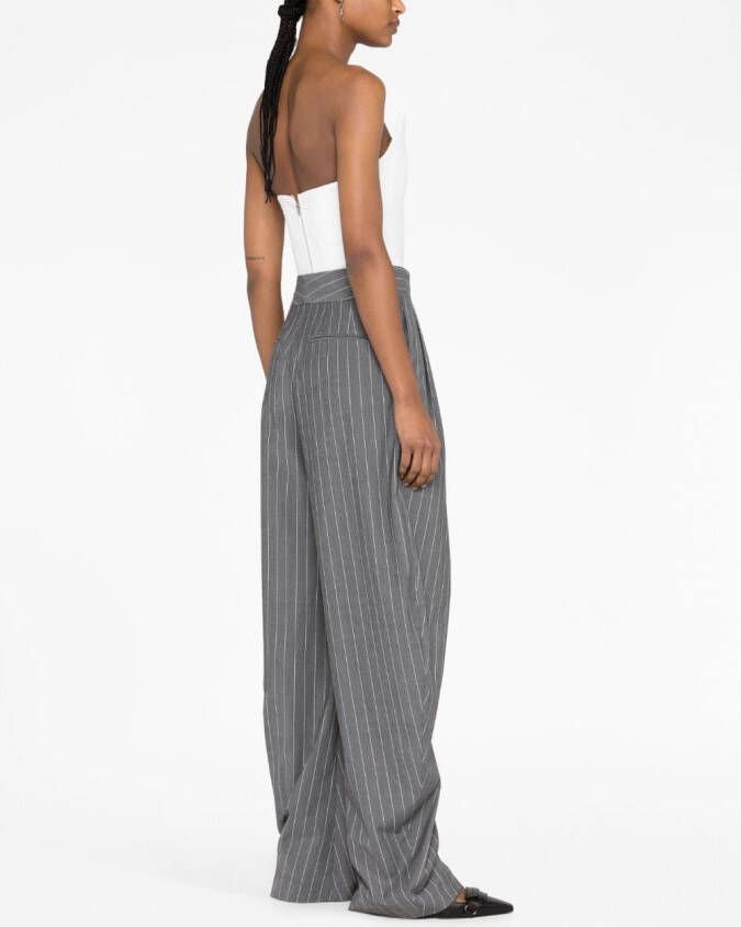 Ioana Ciolacu Mouwloze top Wit