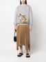 Ioana Ciolacu Sweater met grafische print Grijs - Thumbnail 2