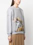 Ioana Ciolacu Sweater met grafische print Grijs - Thumbnail 3