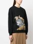 Ioana Ciolacu Sweater met grafische print Zwart - Thumbnail 3