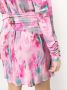 IRO Mini-jurk met abstracte print Roze - Thumbnail 5