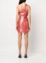 IRO Asymmetrische jurk Roze - Thumbnail 4