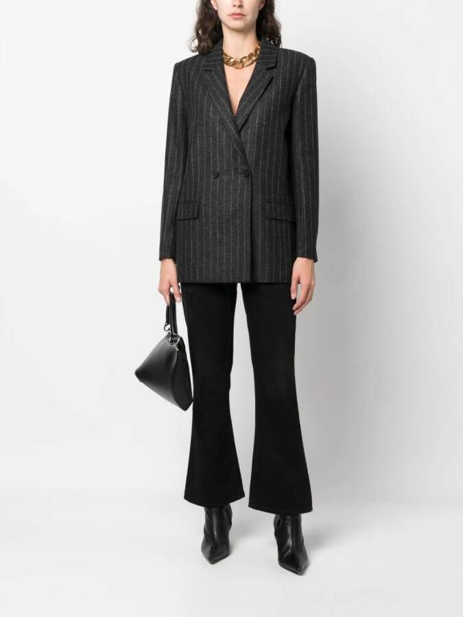 IRO Blazer met krijtstreep Grijs