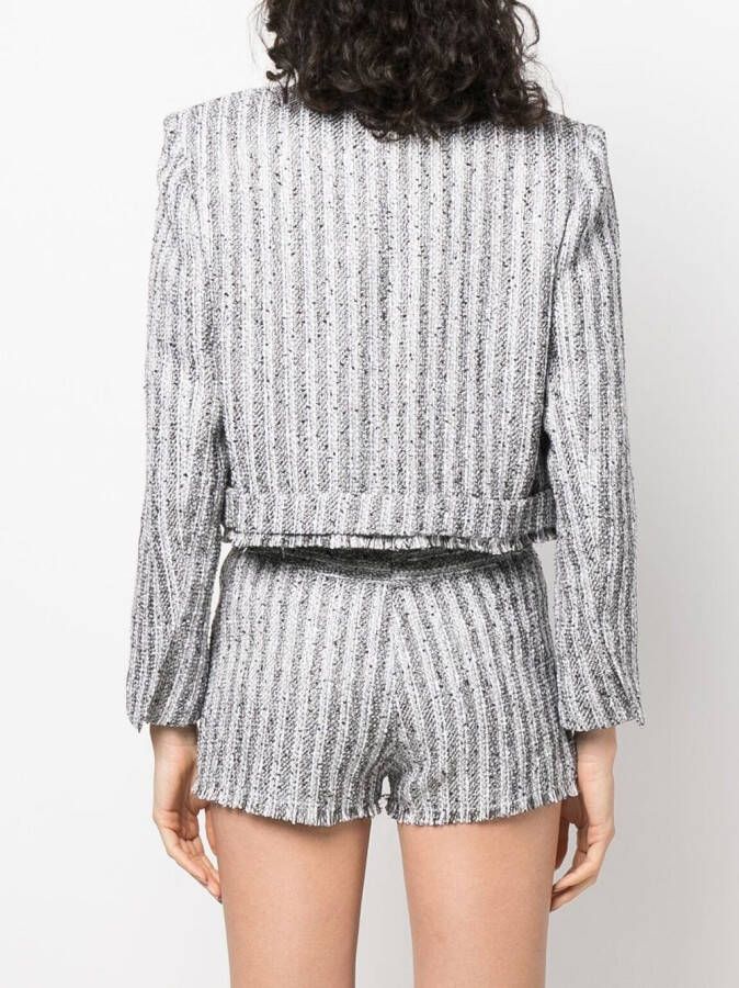 IRO Blazer met metallic-effect Zilver
