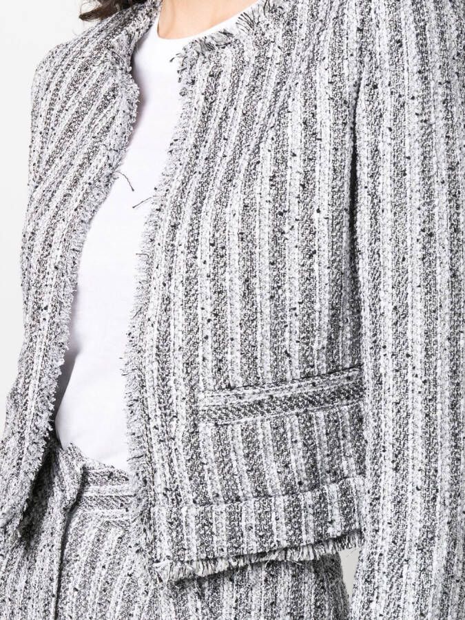 IRO Blazer met metallic-effect Zilver