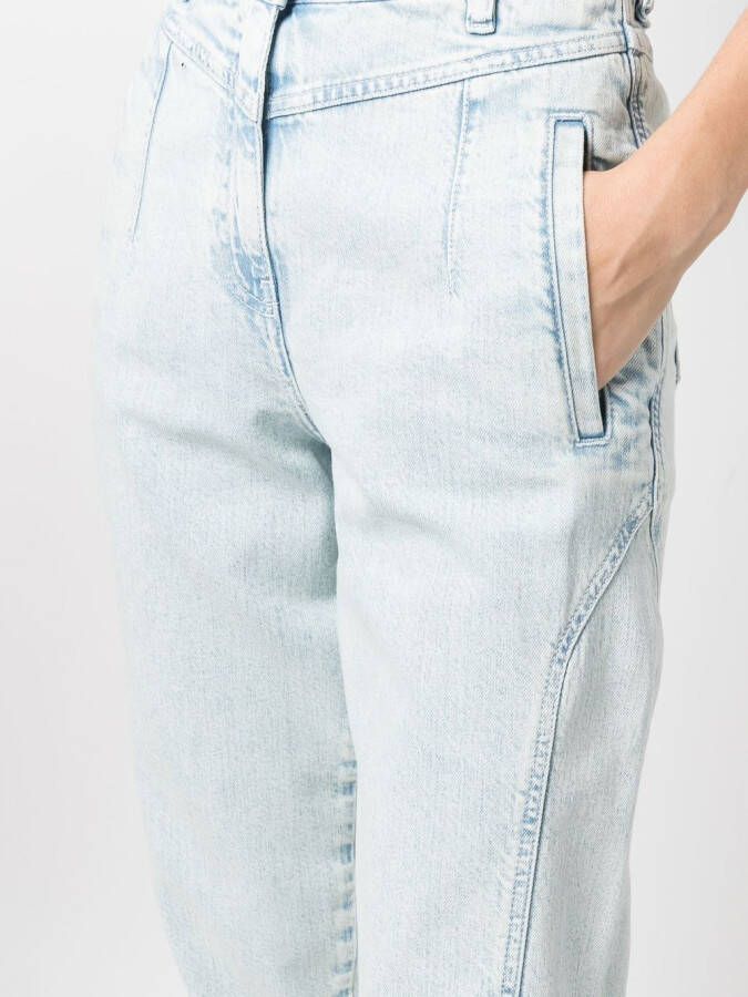 IRO Cropped jeans Blauw