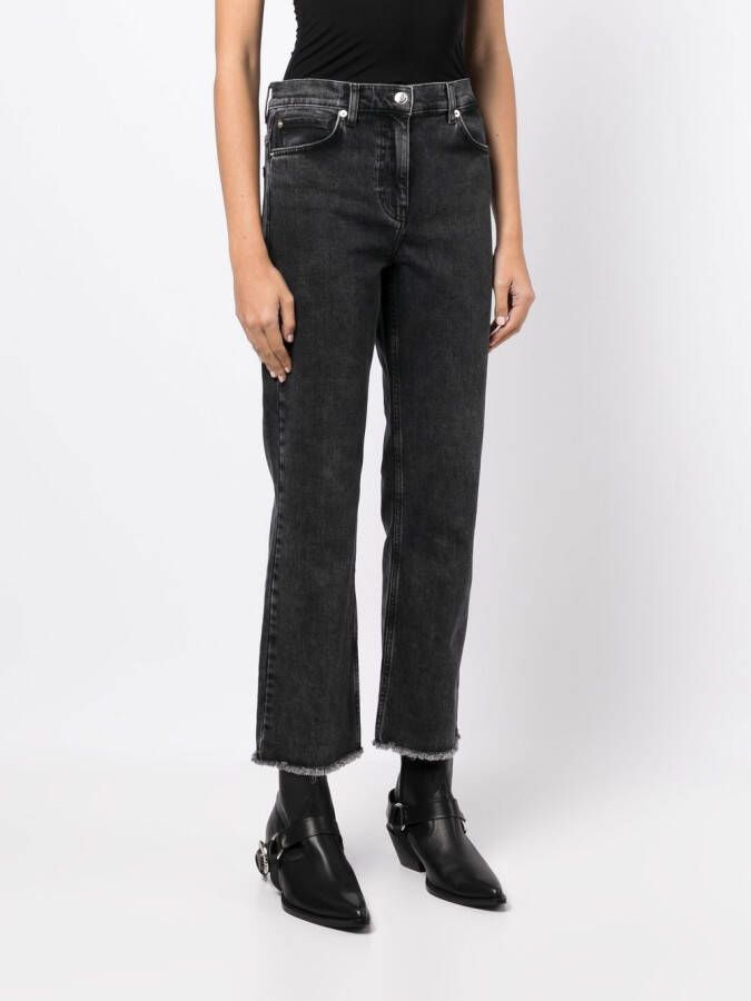 IRO Cropped jeans Zwart