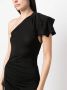 IRO Asymmetrische mini-jurk Zwart - Thumbnail 5