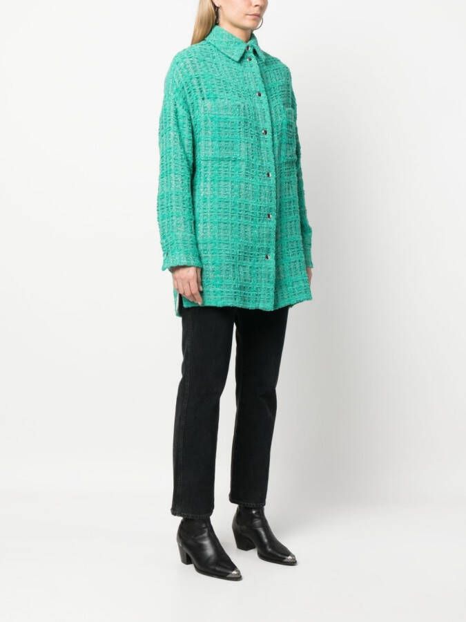 IRO Gebreide jas Groen