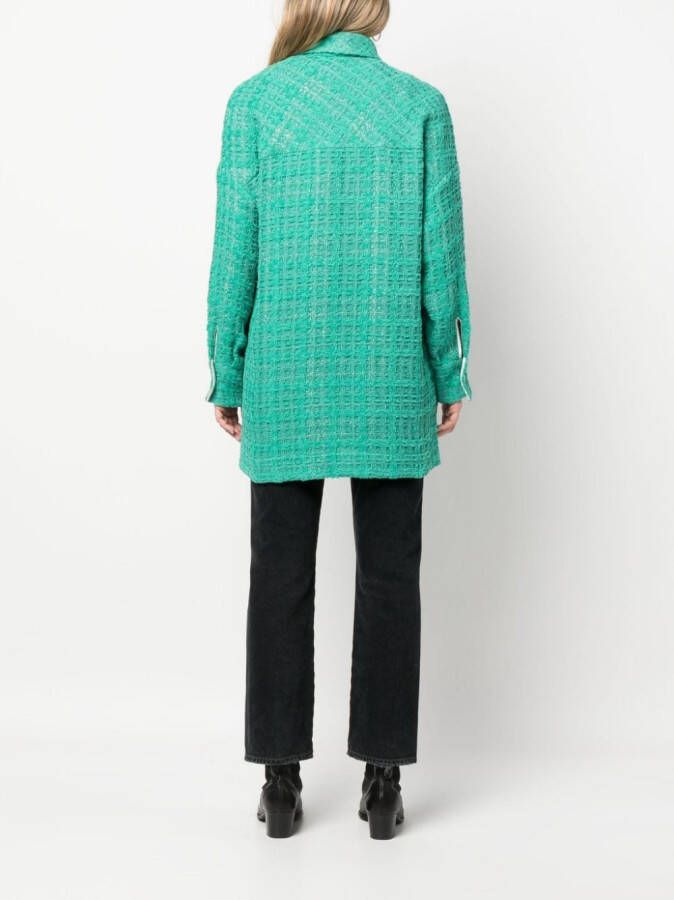 IRO Gebreide jas Groen