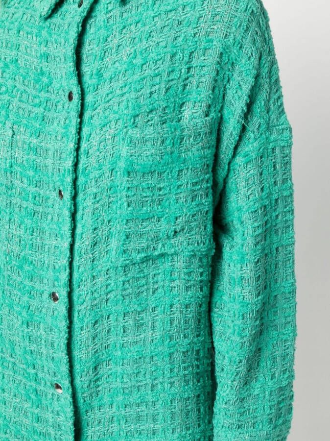 IRO Gebreide jas Groen