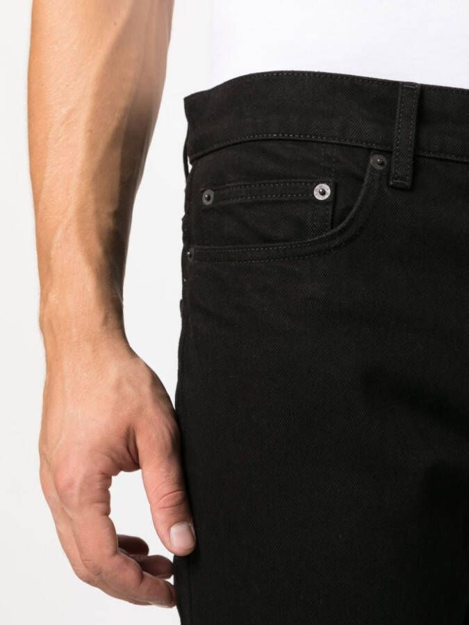IRO Jeans met toelopende pijpen Zwart