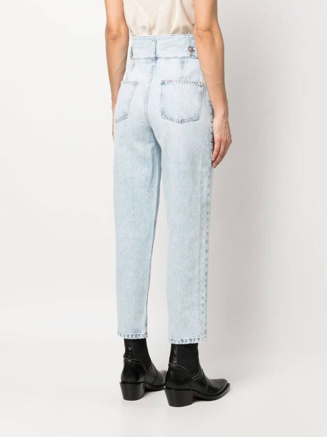 IRO Cropped jeans Blauw