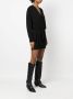 IRO Jersey mini-jurk Zwart - Thumbnail 3