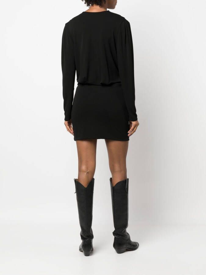 IRO Jersey mini-jurk Zwart