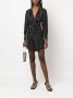 IRO Metallic jurk Zwart - Thumbnail 2