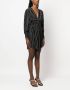 IRO Metallic jurk Zwart - Thumbnail 3