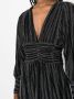 IRO Metallic jurk Zwart - Thumbnail 5