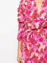IRO Midi-jurk met bloemenprint Roze - Thumbnail 5