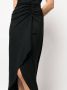 IRO Midi-jurk met gesmockt detail Zwart - Thumbnail 5