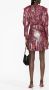 IRO Mini-jurk met print Roze - Thumbnail 4