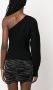 IRO Asymmetrische blouse Zwart - Thumbnail 4