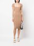 IRO Gebreide jurk Beige - Thumbnail 2