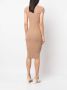 IRO Gebreide jurk Beige - Thumbnail 4