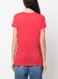IRO T-shirt met diepe V-hals Roze - Thumbnail 4