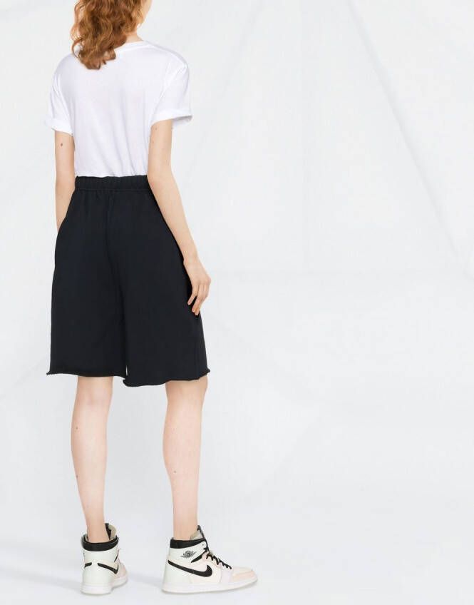 IRO Shorts met logoprint Zwart