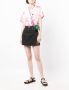 IRO T-shirt met logopatch Roze - Thumbnail 2