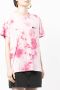 IRO T-shirt met logopatch Roze - Thumbnail 3